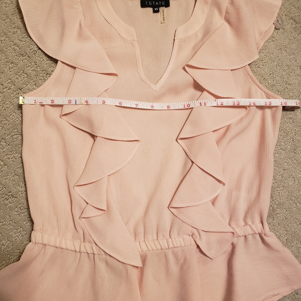 1 State Ruffle Blouse - Picture 6 of 10